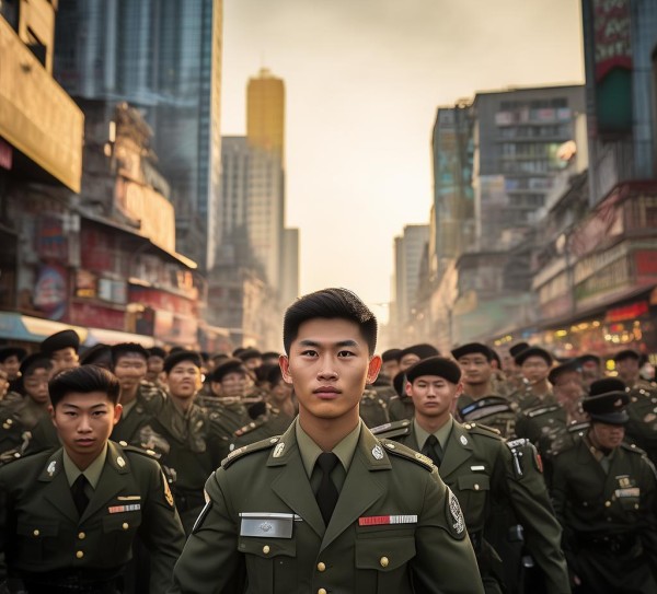 武汉商贸，文化与力量中的军训之旅