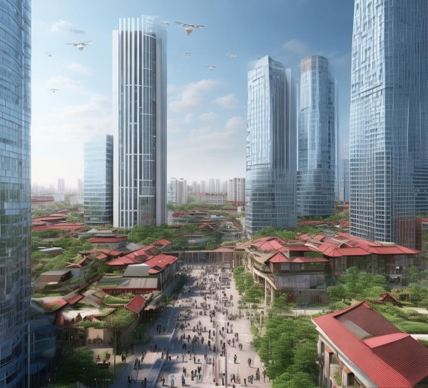 红塘湾临空商贸区整改与创新结合项目